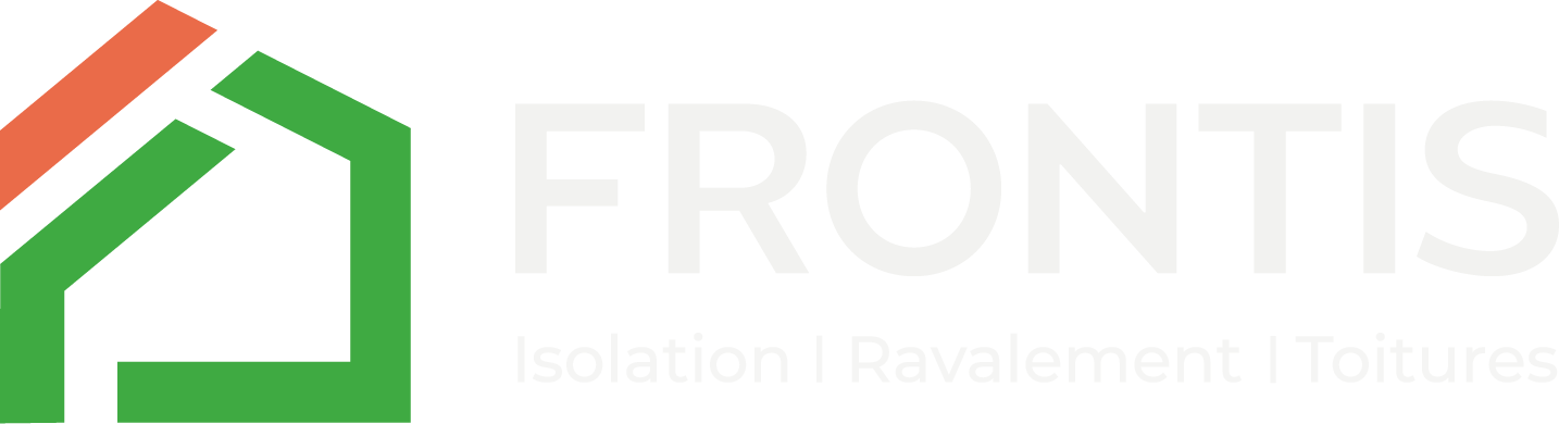 Logo Frontis isolation - façadier, expert en ravalement, isolation thermique par l'extérieur, sarking et entretien toiture